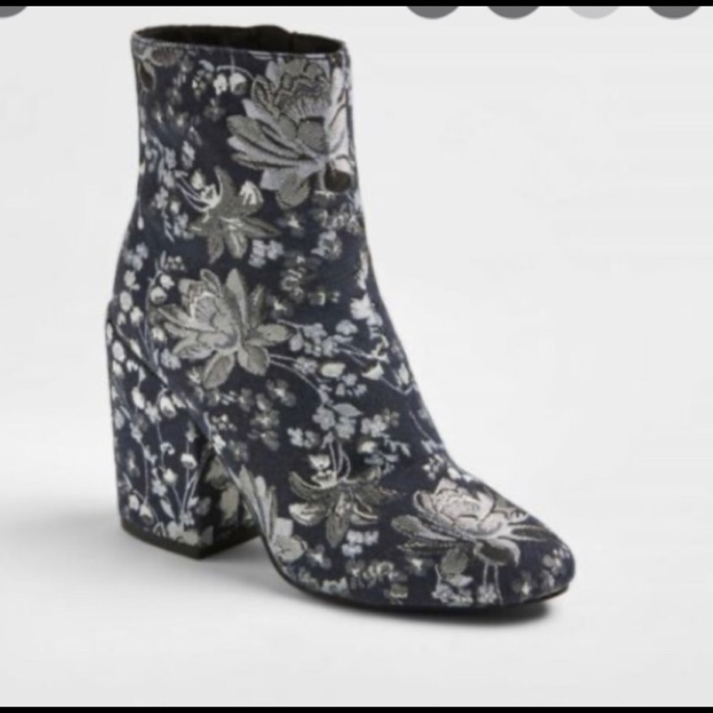 Merona floral print heels